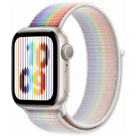 Умные часы Apple Watch Series 8 41 мм, Starlight Sport Loop, Pride Edition, размер S/M
